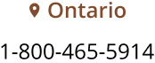 Ontario: 1-800-465-5914