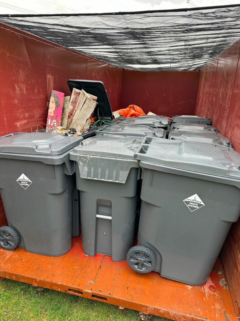 Clean up event bins