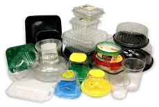 A photo of plastic containers.